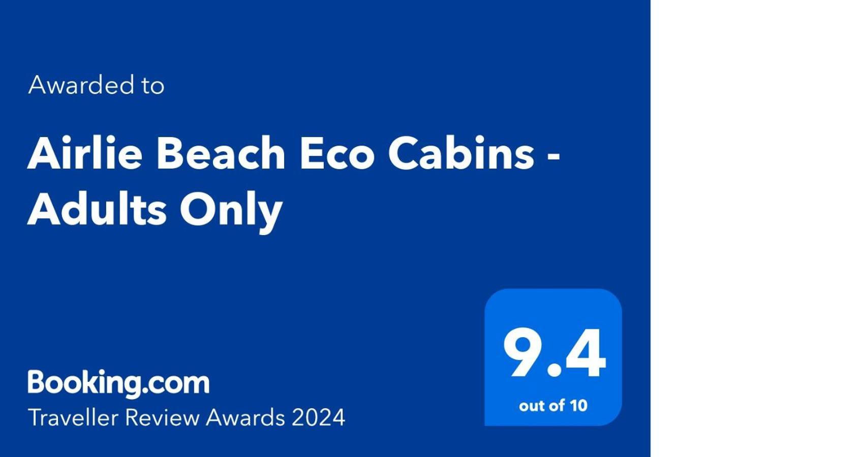 Airlie Beach Eco Cabins - Adults Only Exteriör bild